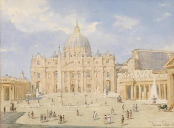 Place Saint-Pierre à Rome